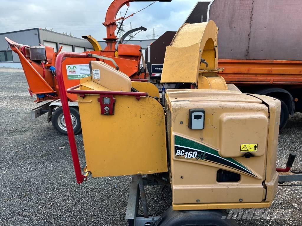 Vermeer BC160XL ماكينات تقطيع أخشاب الحراجة