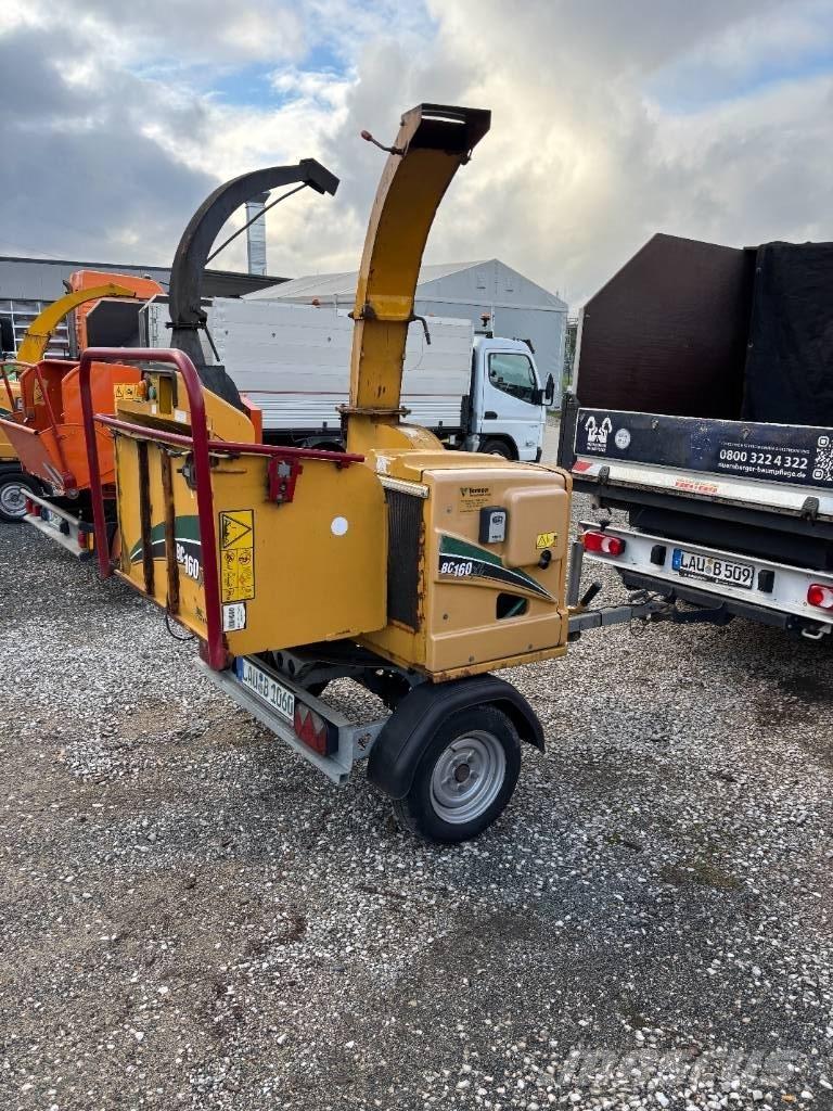 Vermeer BC160XL ماكينات تقطيع أخشاب الحراجة