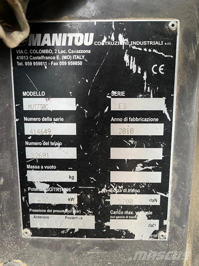 Manitou MVT 730 الجرارات