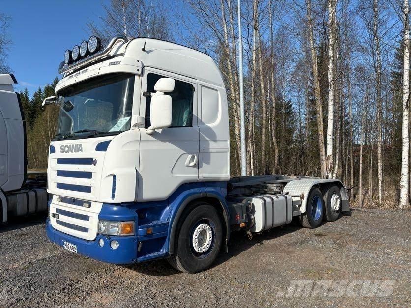 Scania R 480 شاحنات الرافعات الخطافية