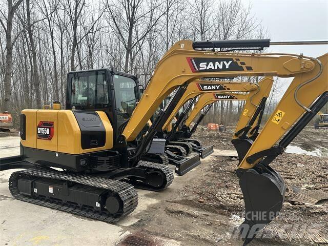 Sany 55U حفارات صغيرة أقل من 7 طن (حفارات صغيرة)