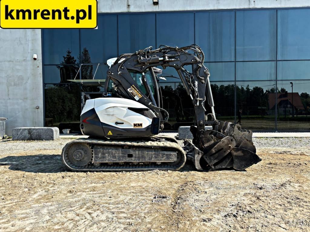 Mecalac 8 M CR حفارات وسط 7 طن - 12 طن