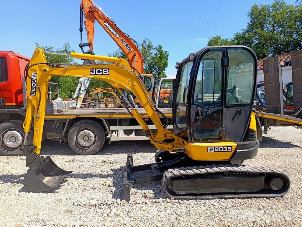 JCB 8035 ZTS حفارات صغيرة أقل من 7 طن (حفارات صغيرة)