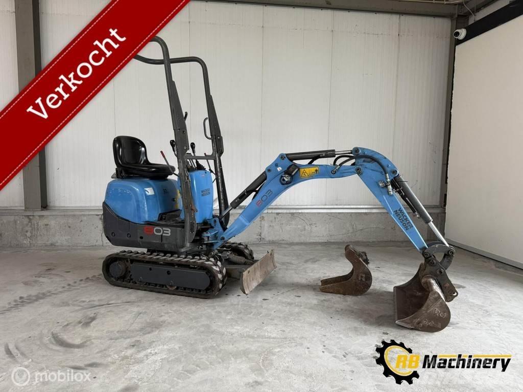 Wacker Neuson 803 حفارات صغيرة أقل من 7 طن (حفارات صغيرة)