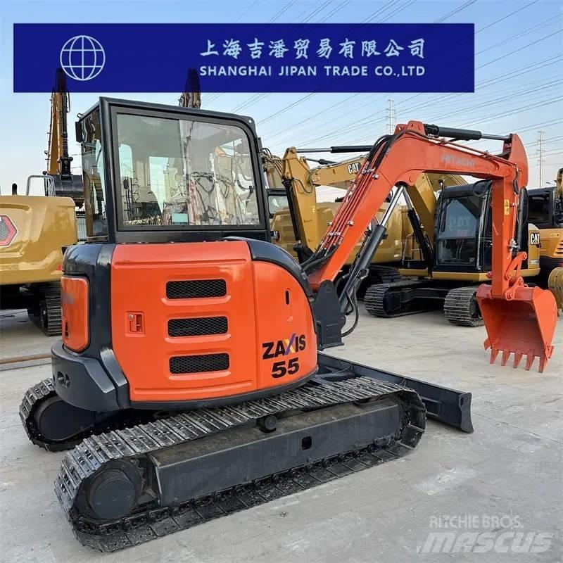 Hitachi ZX 55 حفارات صغيرة أقل من 7 طن (حفارات صغيرة)