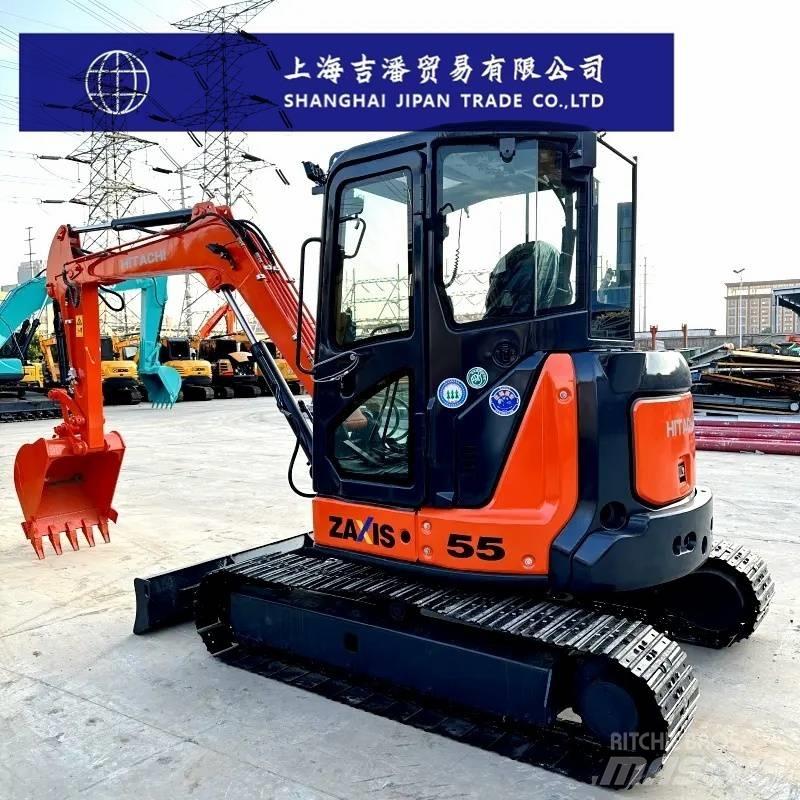 Hitachi ZX 55 حفارات صغيرة أقل من 7 طن (حفارات صغيرة)