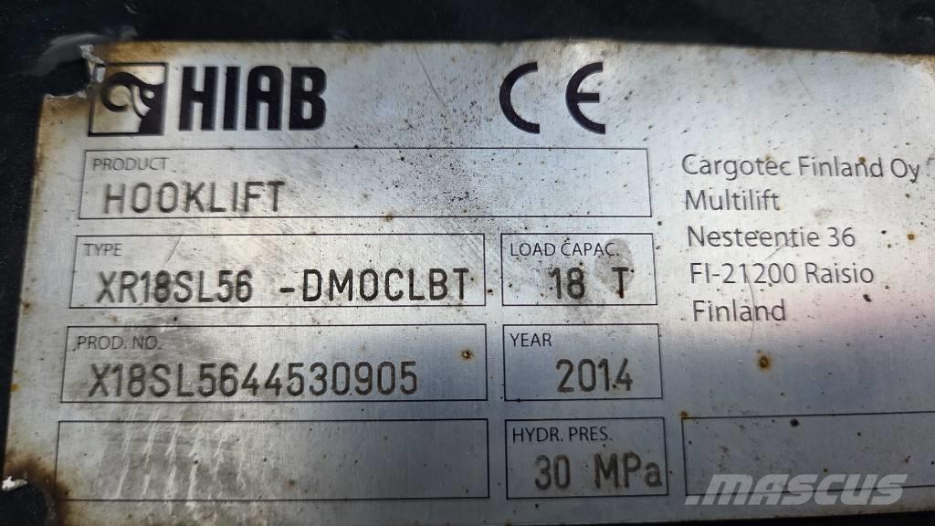 Volvo FM460 6X2*4 شاحنات الرافعات الخطافية
