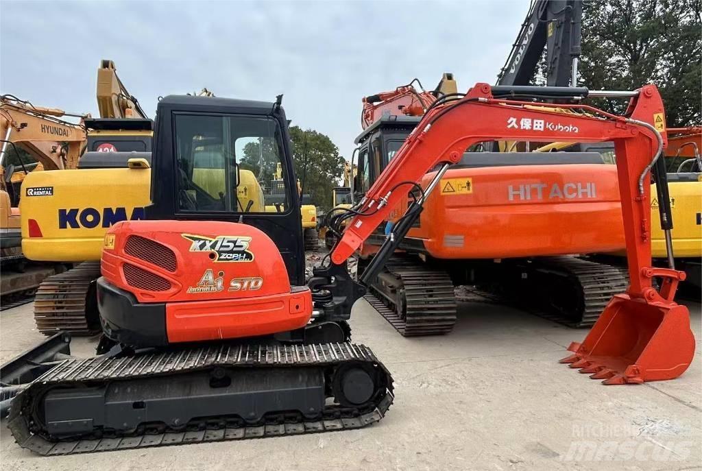 Kubota KX 155 حفارات زحافة