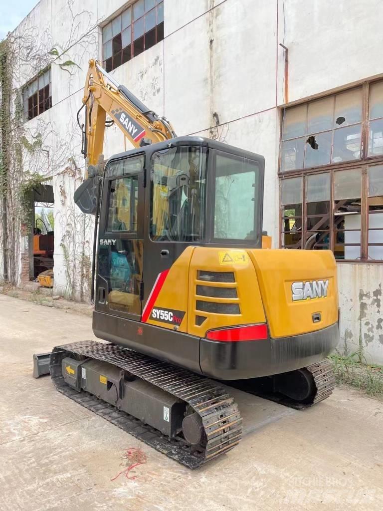 Sany 55C حفارات صغيرة أقل من 7 طن (حفارات صغيرة)