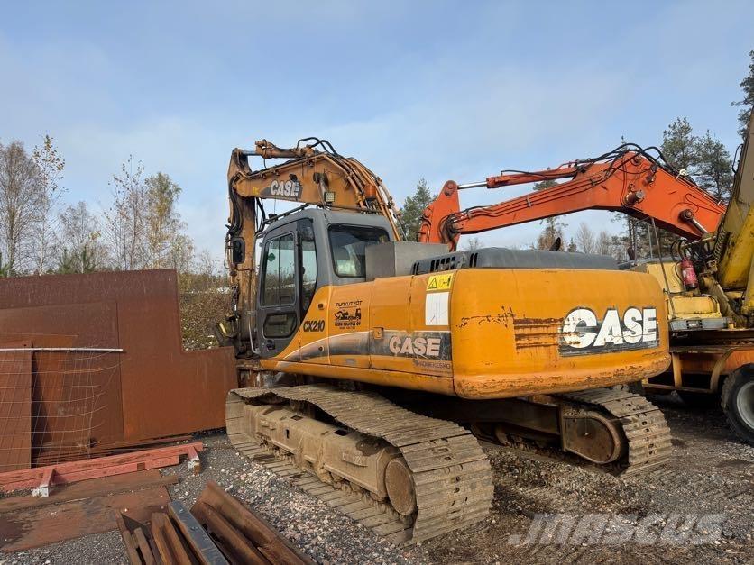 CASE CX210 حفارات زحافة