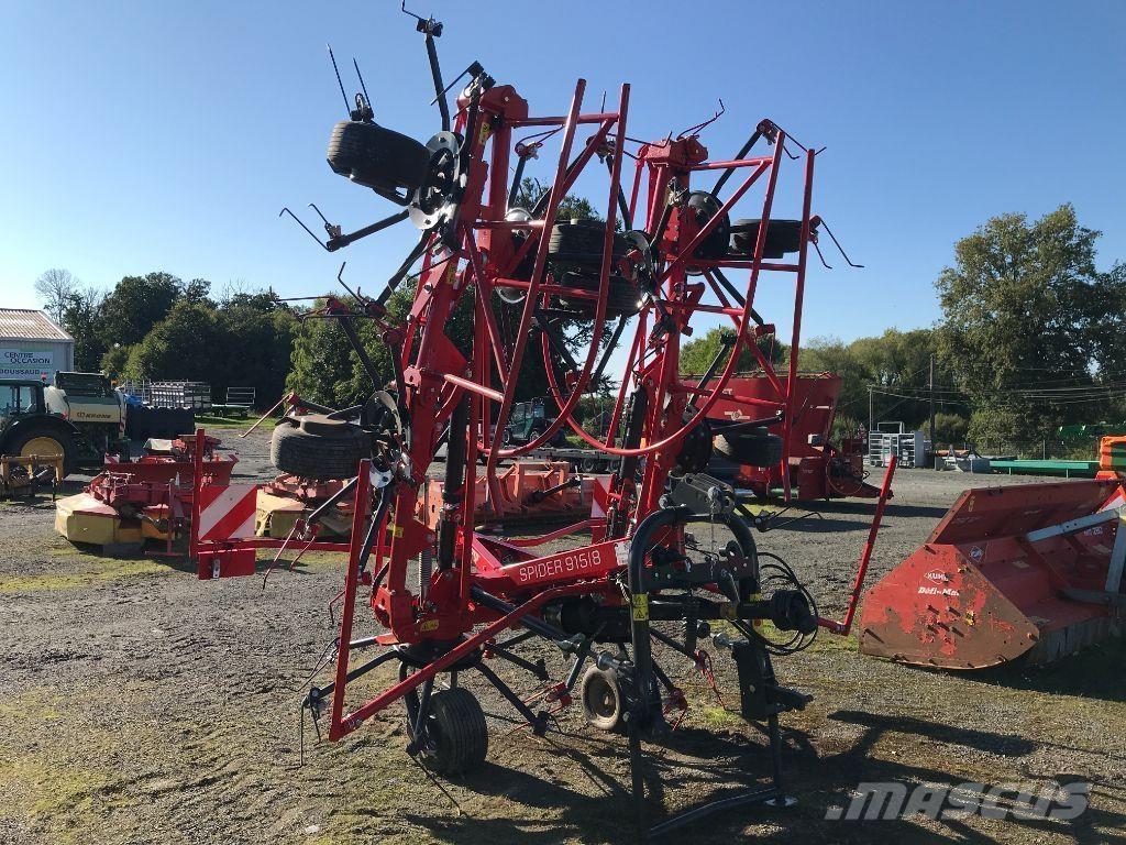 SIP SPIDER 915 / 8 مكابس وميبسات التبن