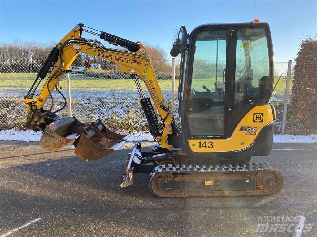 Yanmar SV22 حفارات صغيرة أقل من 7 طن (حفارات صغيرة)