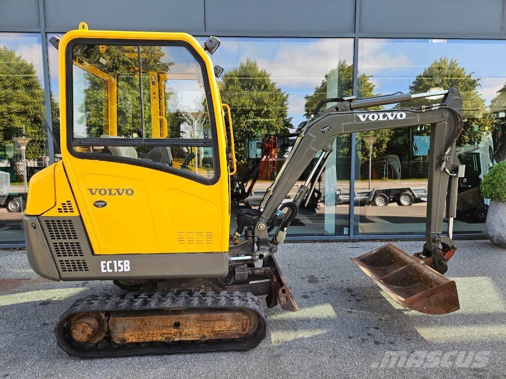 Volvo EC 15 B حفارات صغيرة أقل من 7 طن (حفارات صغيرة)