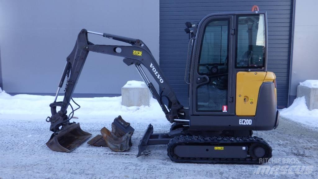 Volvo EC20D حفارات صغيرة أقل من 7 طن (حفارات صغيرة)