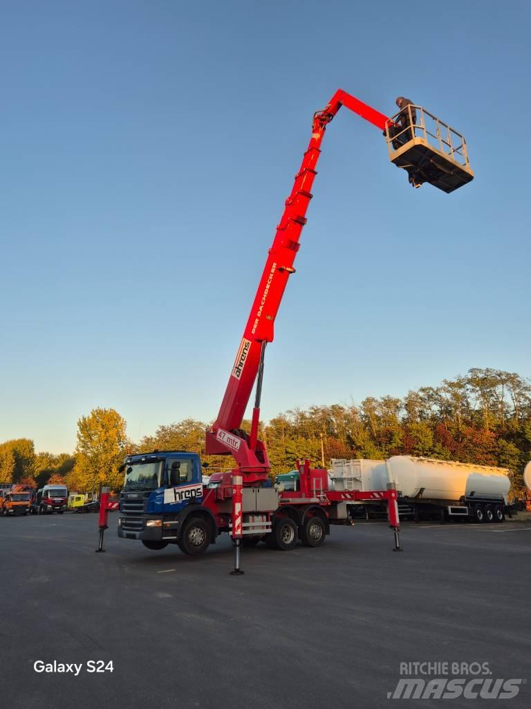 Scania P 380 المنصات الهوائية المثبتة على شاحنة