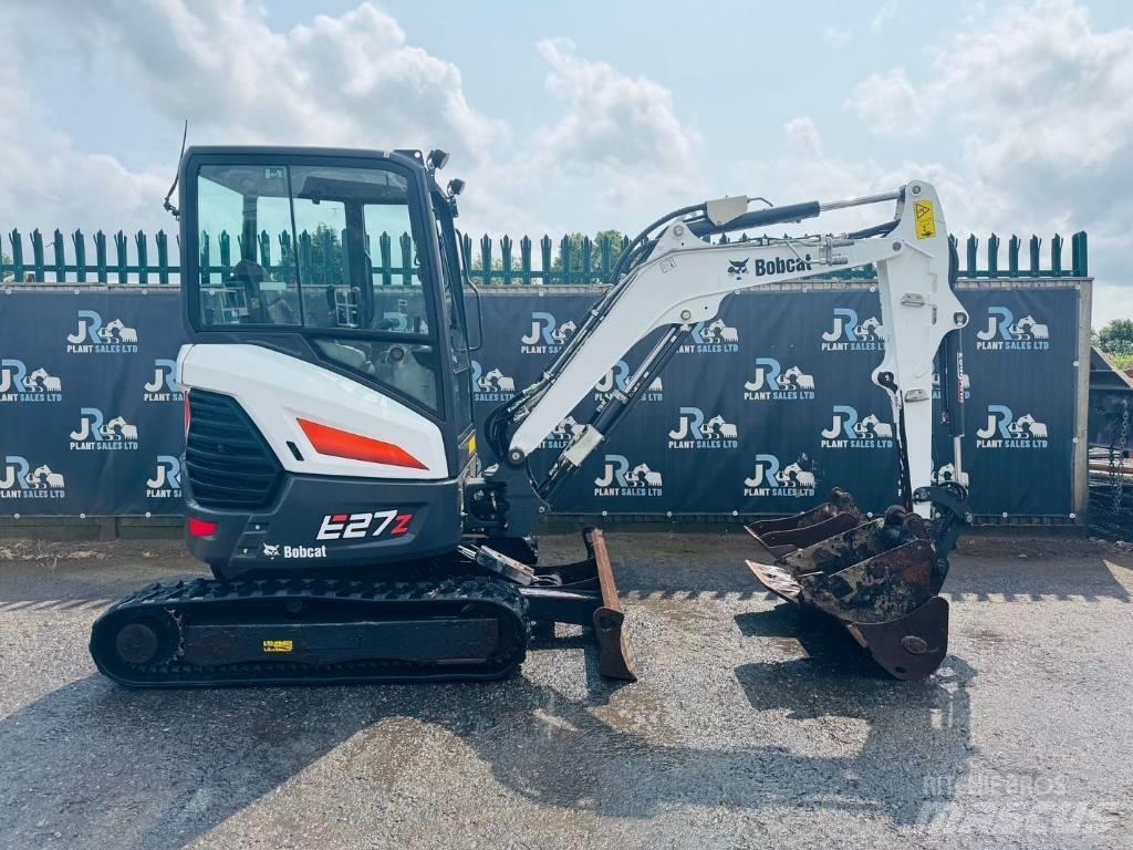 Bobcat E27z حفارات صغيرة أقل من 7 طن (حفارات صغيرة)