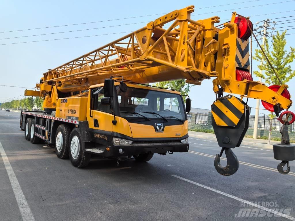 XCMG QY50KA رافعات صالحة لكل أنواع الطرق
