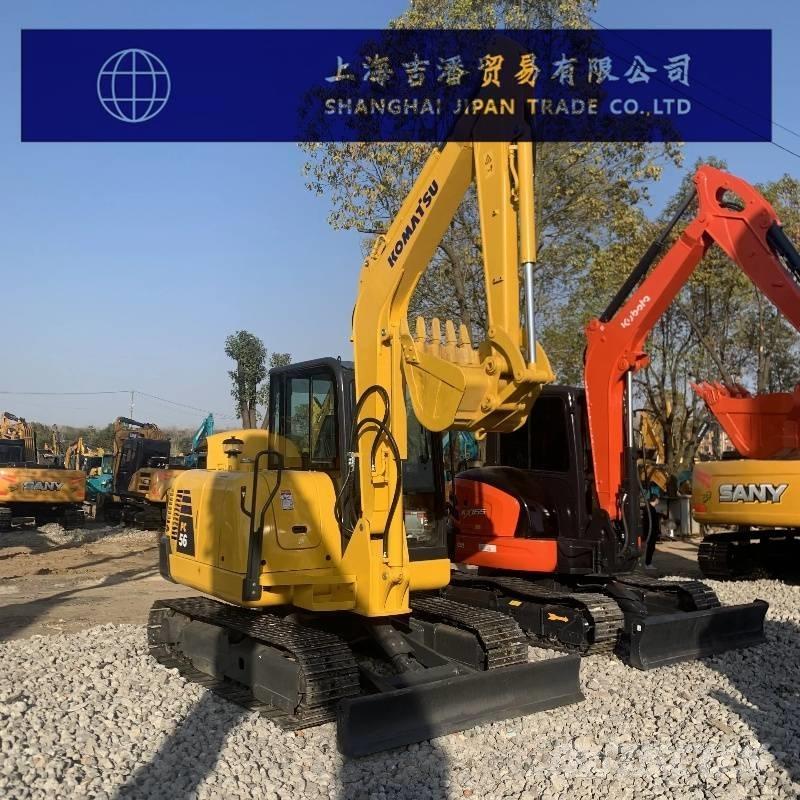 Komatsu PC 56 حفارات صغيرة أقل من 7 طن (حفارات صغيرة)