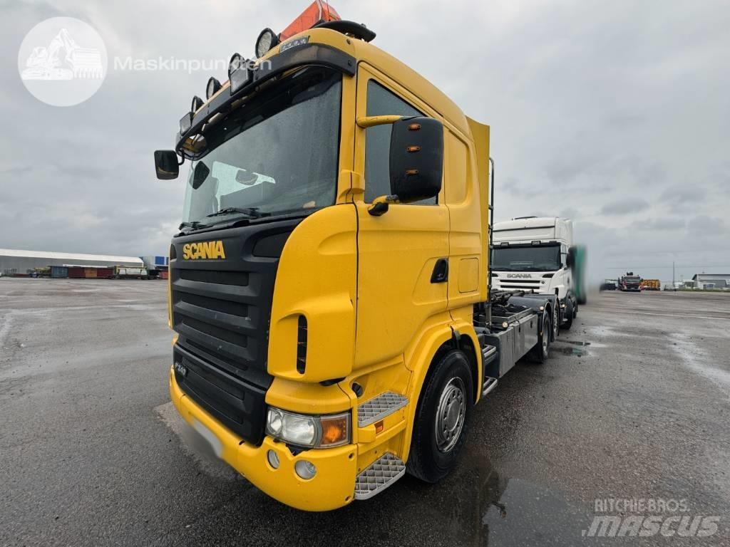 Scania R 420 LB شاحنات الرافعات الخطافية