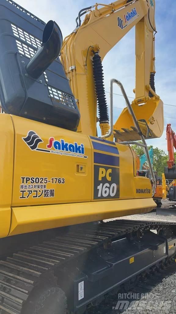 Komatsu PC 160 حفارات زحافة