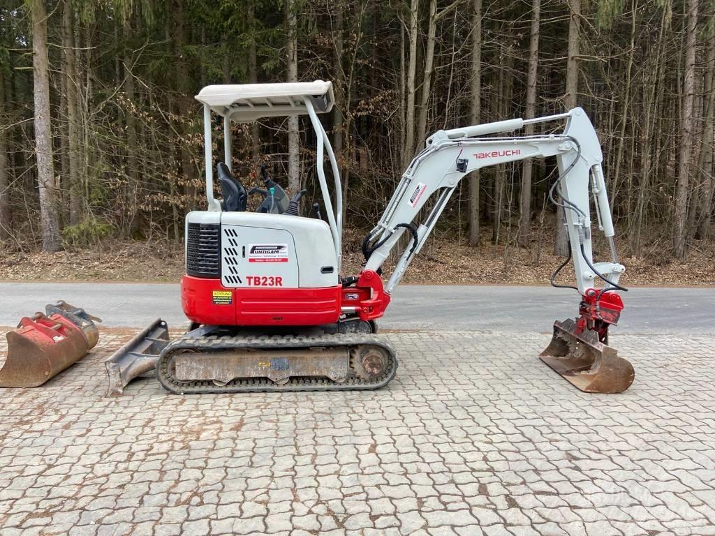 Takeuchi TB 23R حفارات صغيرة أقل من 7 طن (حفارات صغيرة)