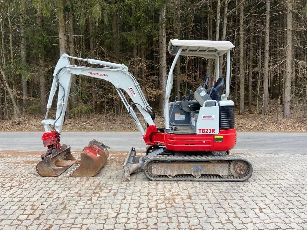 Takeuchi TB 23R حفارات صغيرة أقل من 7 طن (حفارات صغيرة)