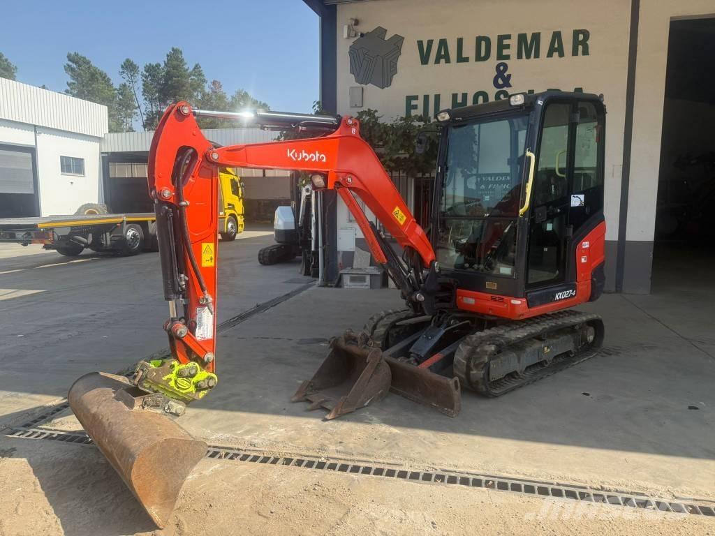Kubota KX 027-4 حفارات صغيرة أقل من 7 طن (حفارات صغيرة)