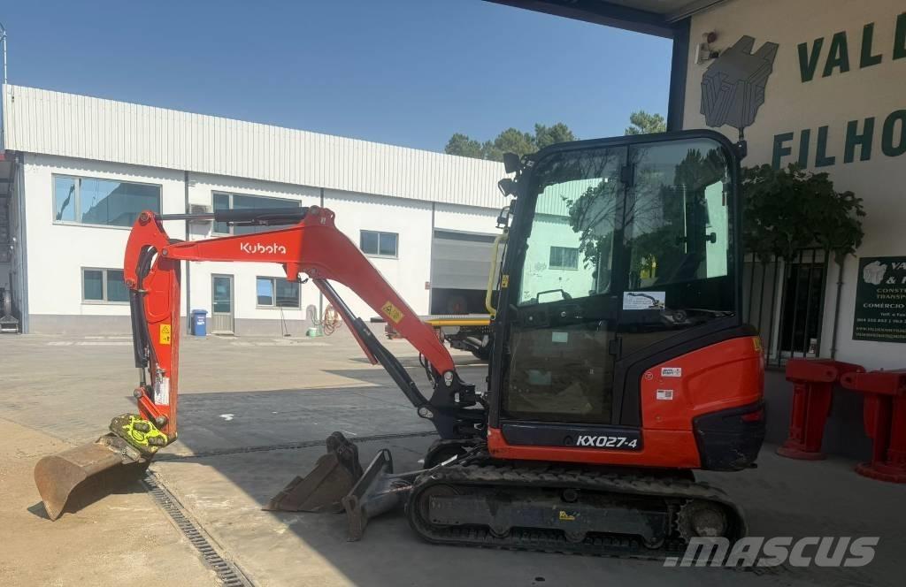 Kubota KX 027-4 حفارات صغيرة أقل من 7 طن (حفارات صغيرة)