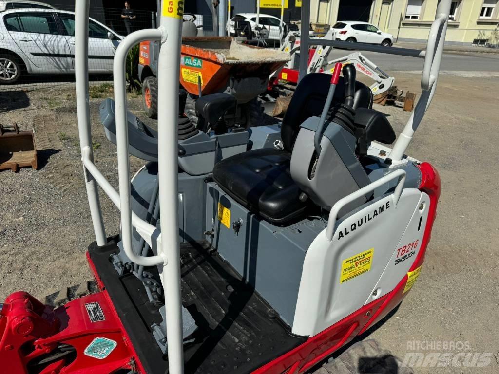 Takeuchi TB 216 حفارات صغيرة أقل من 7 طن (حفارات صغيرة)