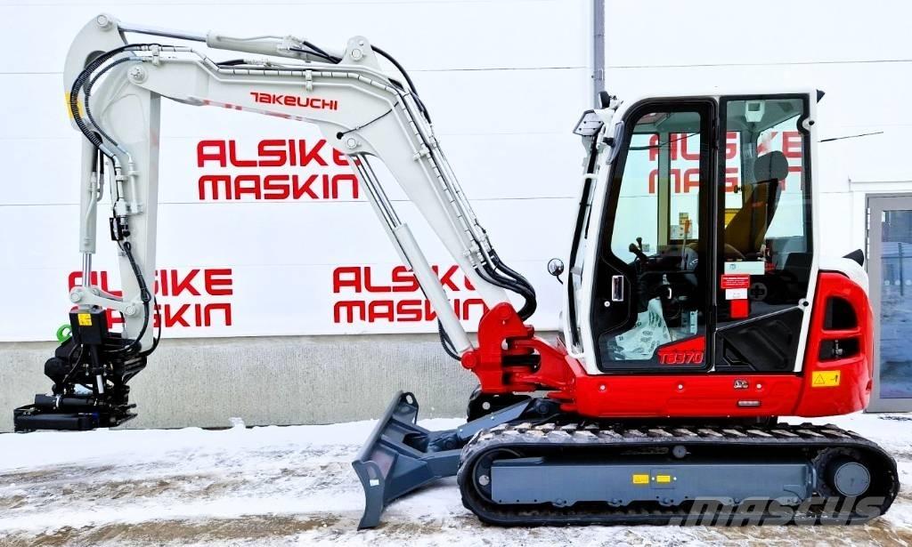 Takeuchi TB370 حفارات صغيرة أقل من 7 طن (حفارات صغيرة)