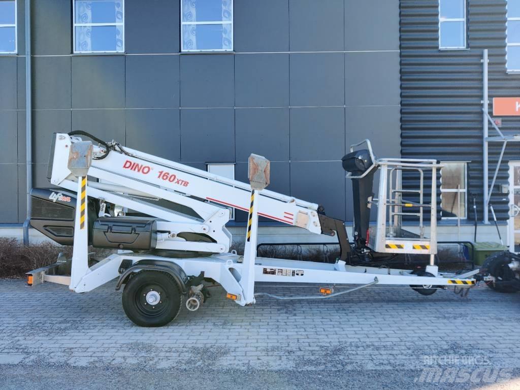 Dino 160 XTB Skylift المنصات الهوائية المثبتة على مقطورة