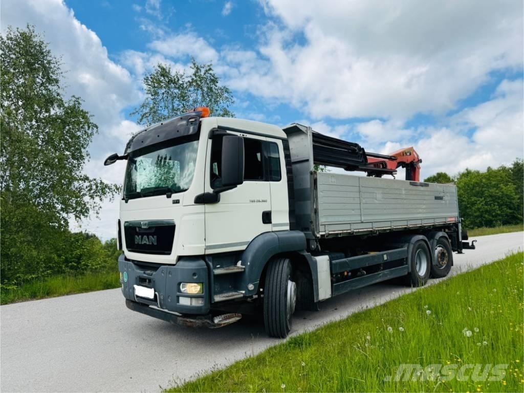 MAN TGS 26.360 شاحنات الرافعات