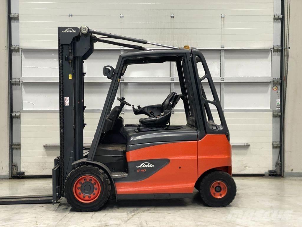 Linde E40H-01/600 شاحنات ذات رافعات شوكية تعمل بالكهرباء