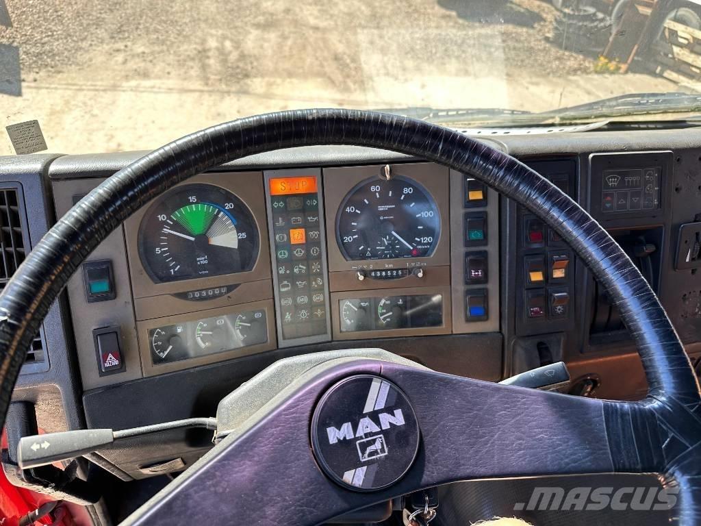 MAN 28.322 6x6 شاحنات قلابة