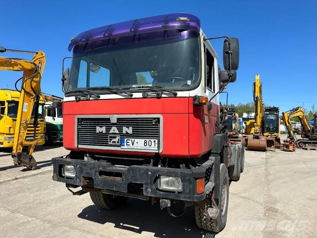 MAN 28.322 6x6 شاحنات قلابة