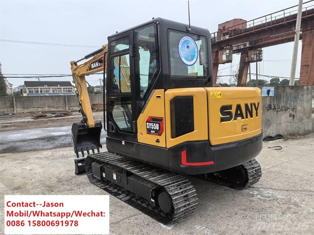 Sany SY 55 U حفارات صغيرة أقل من 7 طن (حفارات صغيرة)