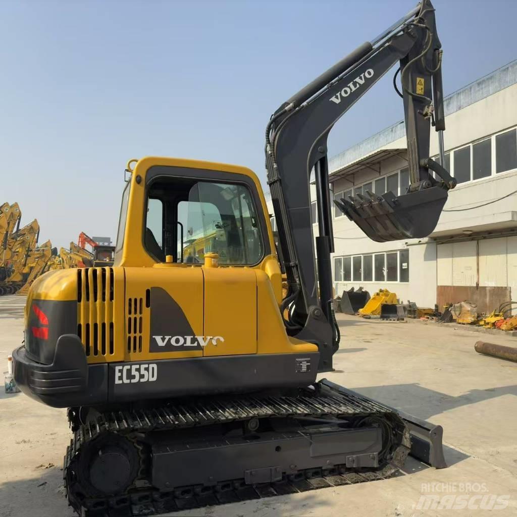 Volvo EC55D حفارات صغيرة أقل من 7 طن (حفارات صغيرة)