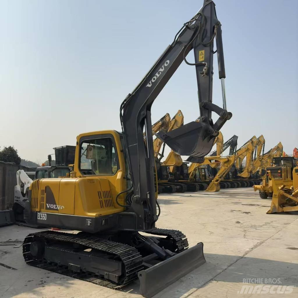 Volvo EC55D حفارات صغيرة أقل من 7 طن (حفارات صغيرة)