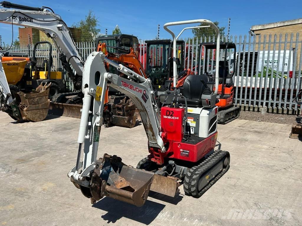 Takeuchi TB 210 R حفارات صغيرة أقل من 7 طن (حفارات صغيرة)