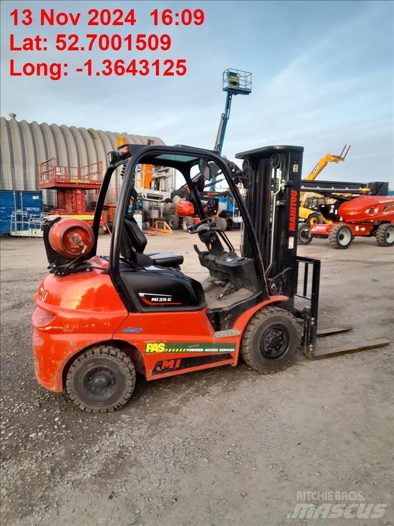 Manitou MI 25 G شاحنات LPG