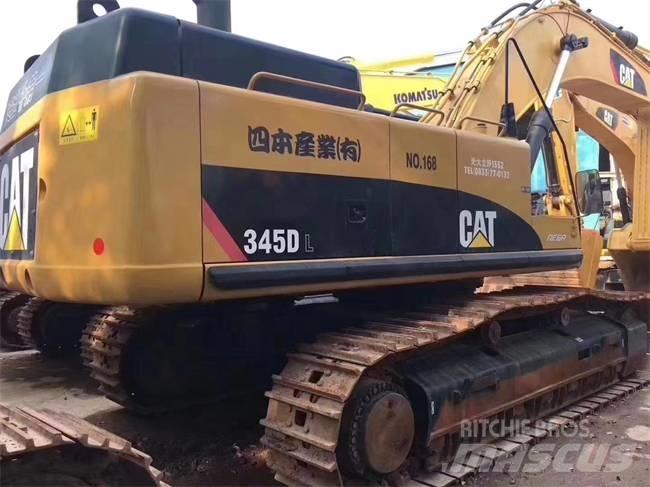 CAT 345 D L حفارات زحافة