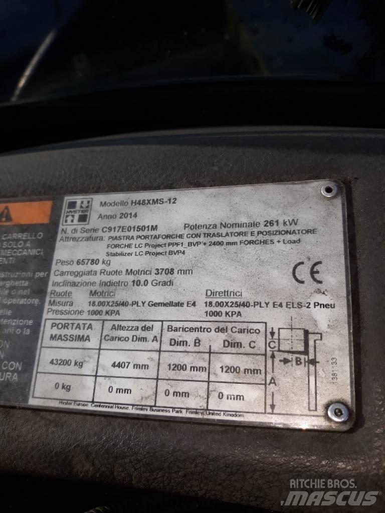 Hyster H48.00XMS-12 شاحنات الديزل