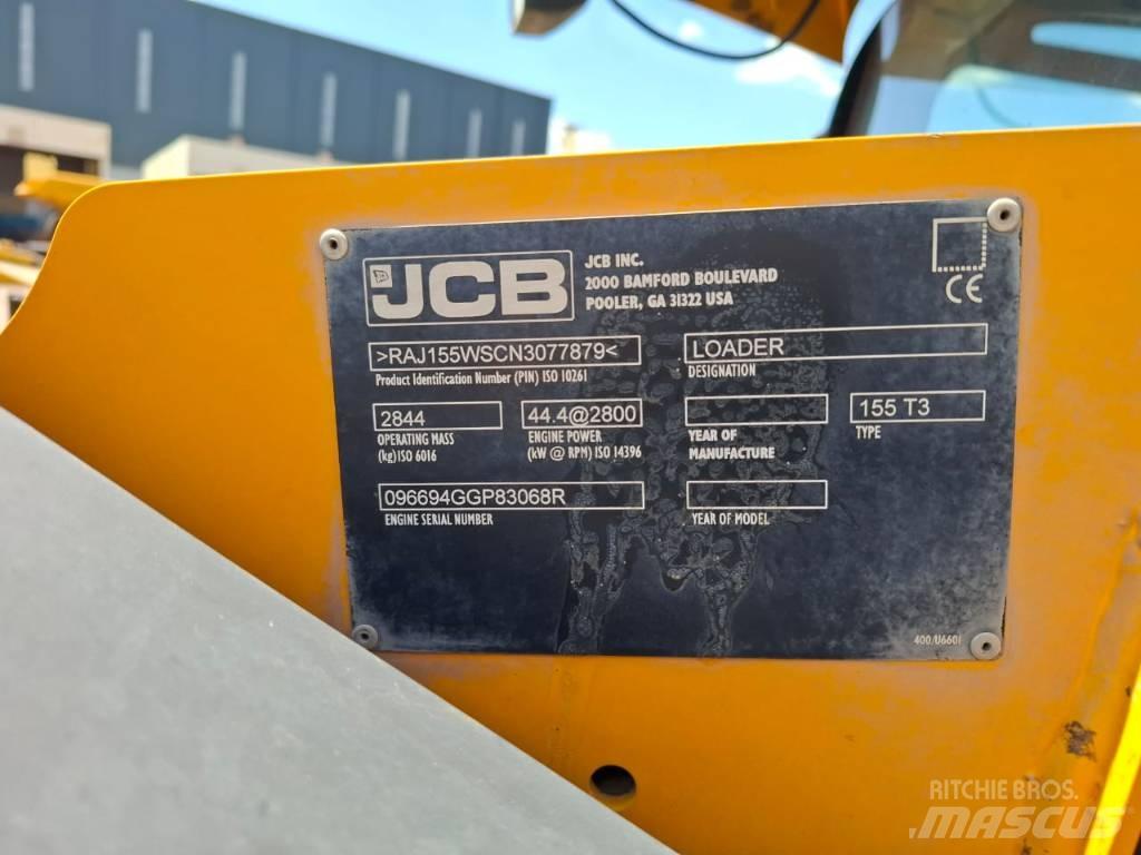 JCB 155HD لوادر انزلاقية التوجيه