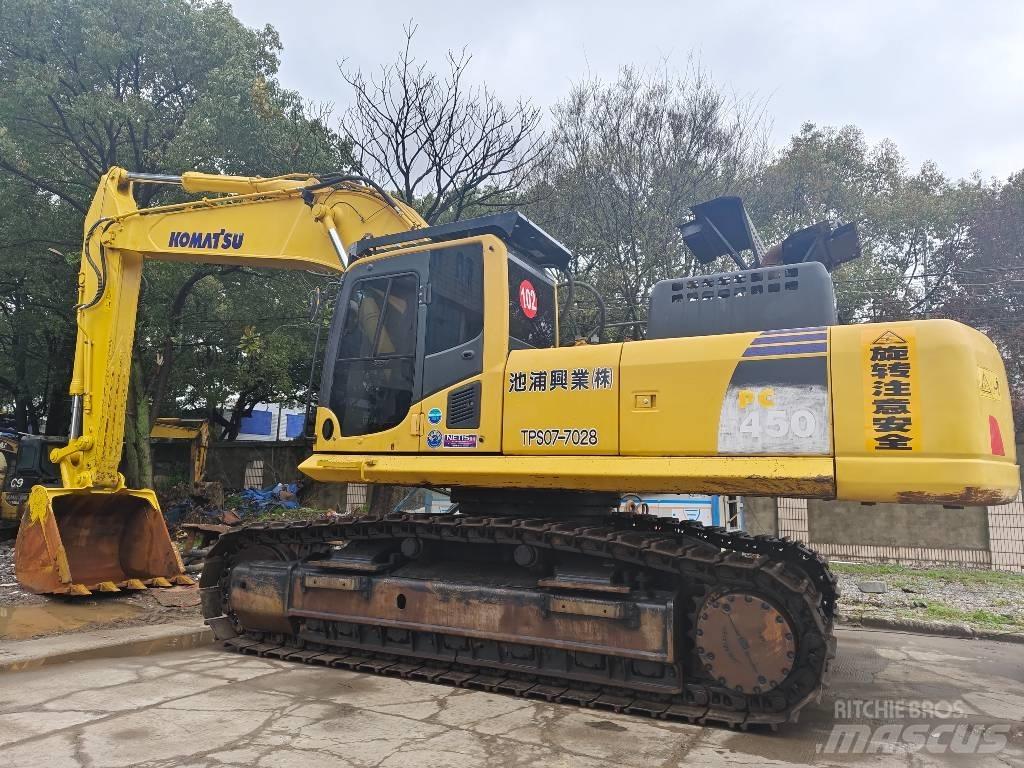 Komatsu PC 450-8 حفارات زحافة