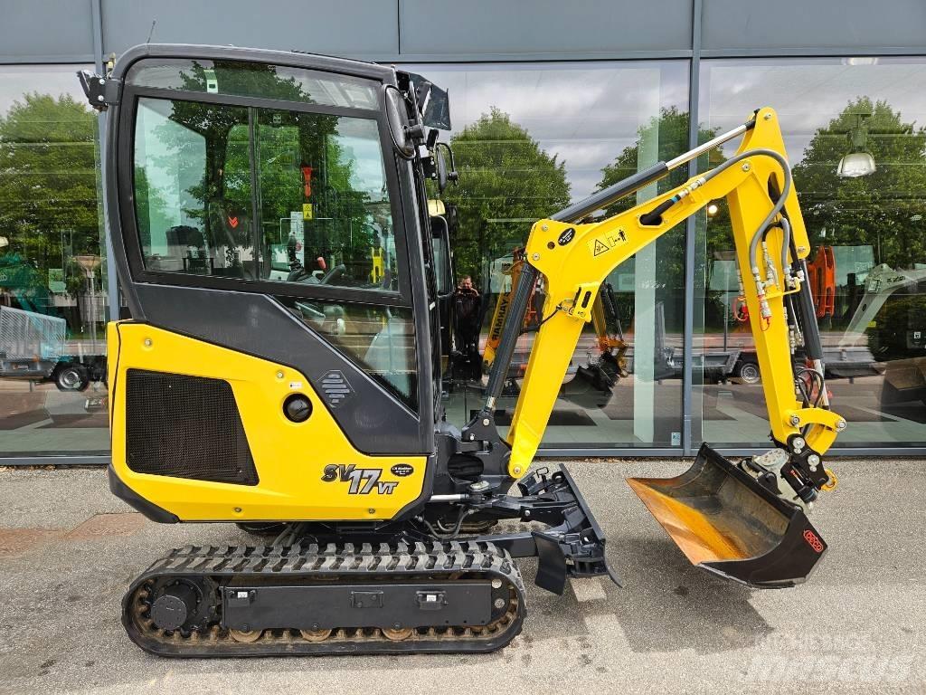 Yanmar sv17vt حفارات صغيرة أقل من 7 طن (حفارات صغيرة)