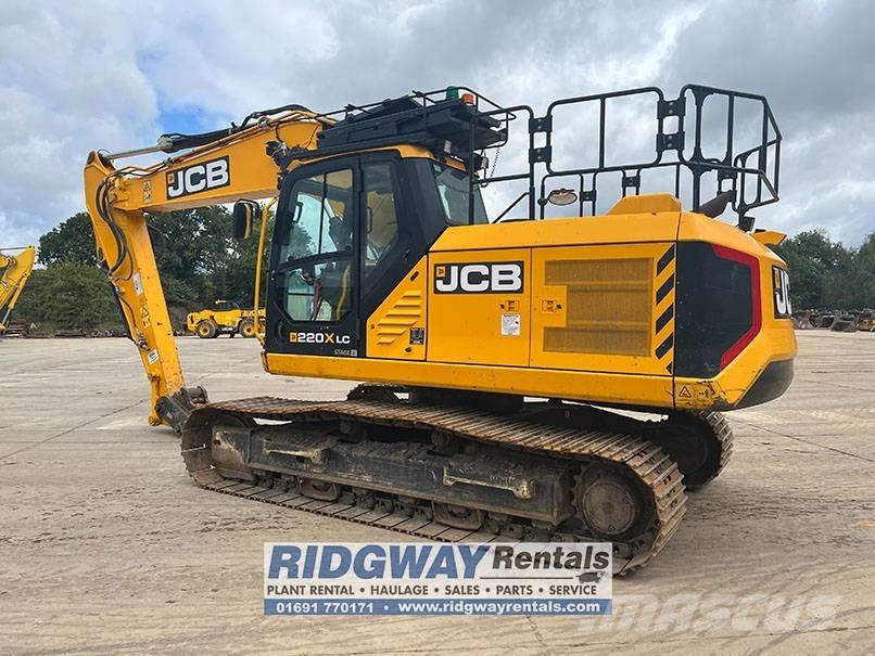 JCB JS 220 LC حفارات زحافة