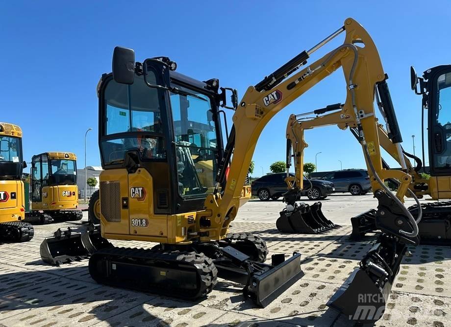 CAT 301.8 حفارات صغيرة أقل من 7 طن (حفارات صغيرة)