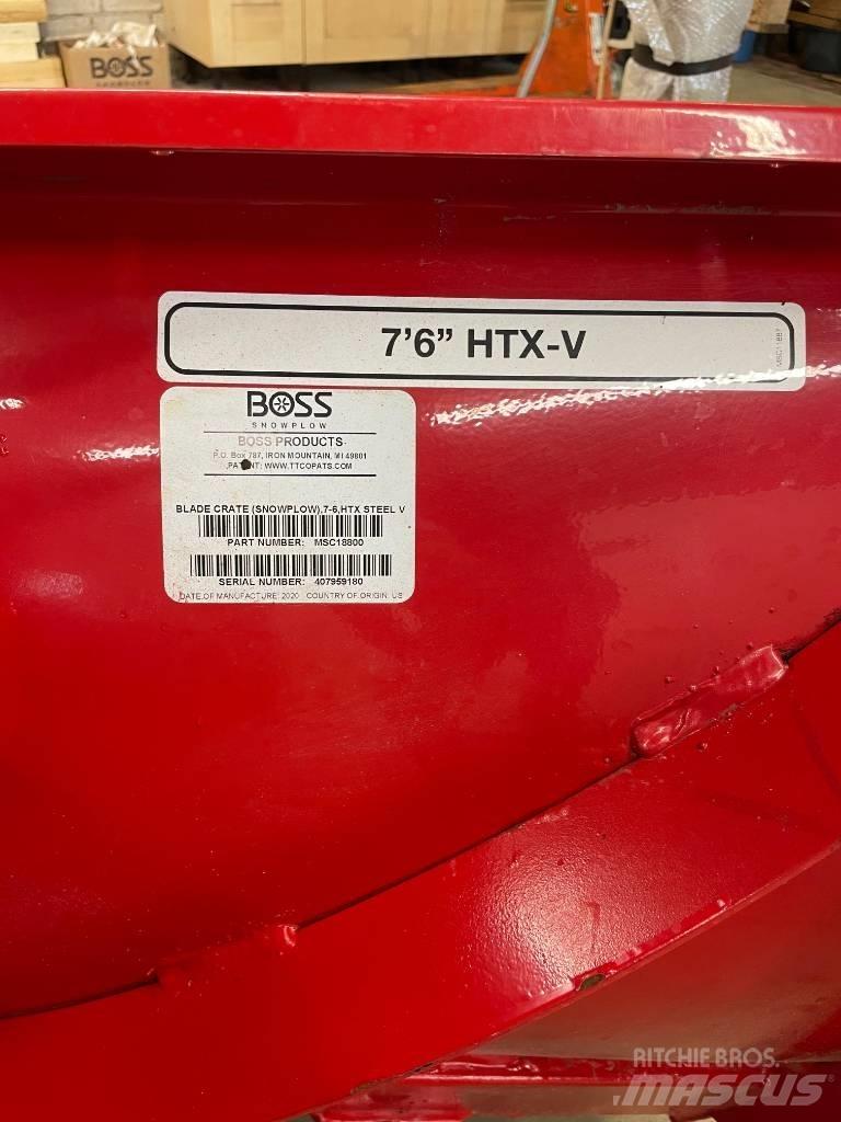 Boss 7'6'' HTX-V حراثات ونصول الجليد