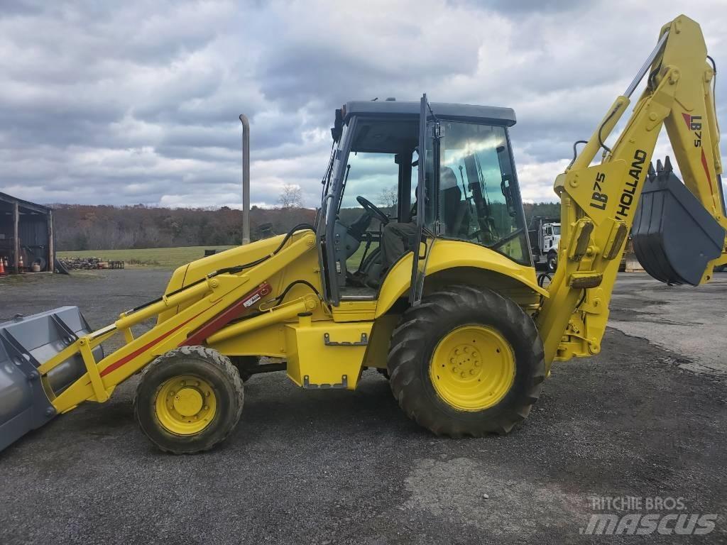 New Holland LB 75 حفارات بعجل
