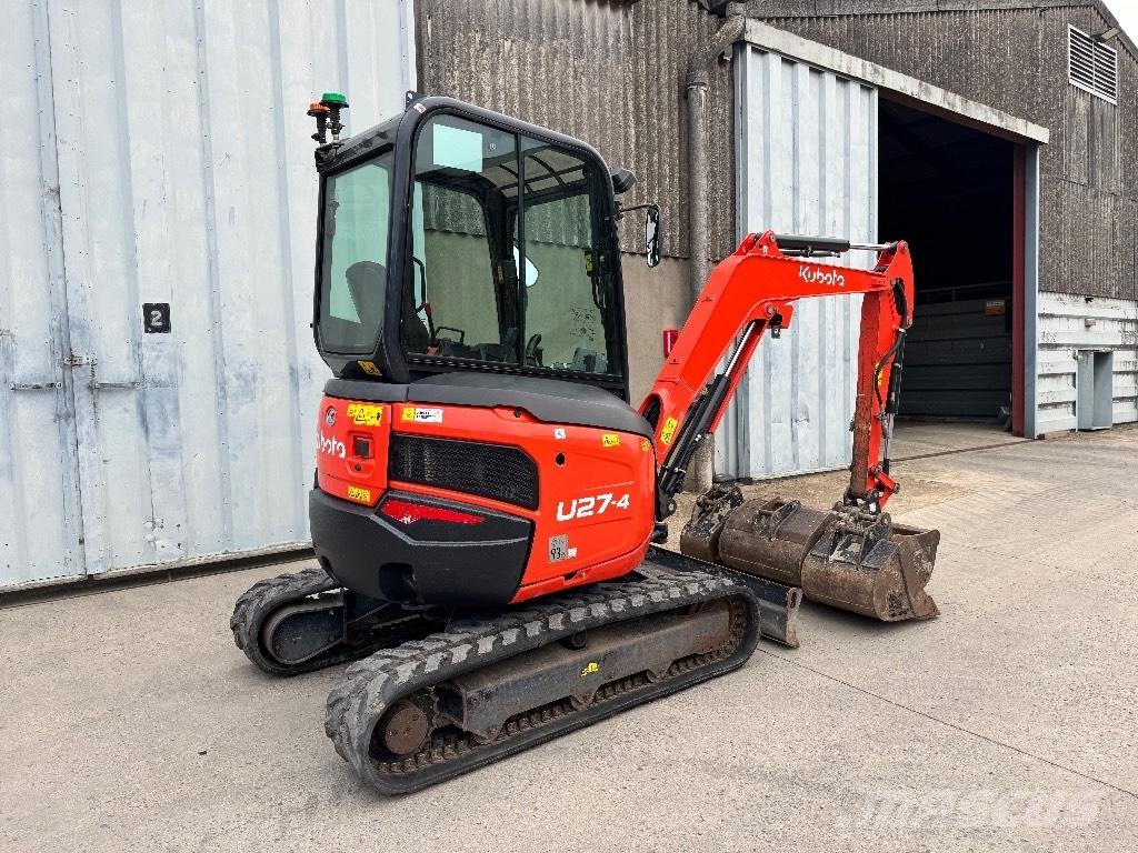 Kubota U 27 حفارات صغيرة أقل من 7 طن (حفارات صغيرة)